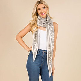 Leopard Print Scarf