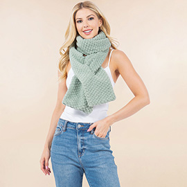 Ultra Soft Faux Fur Sherpa Scarf