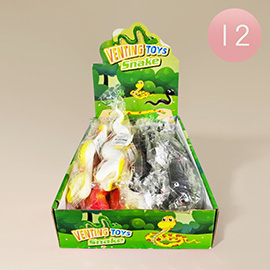 12PCS - Vintage Snake Toys