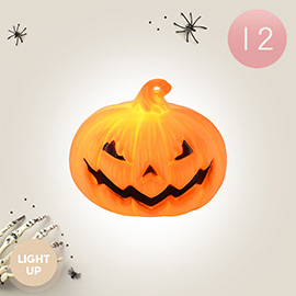 12PCS - Light Up Decorative Halloween Pumpkin Lights
