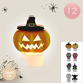 12PCS - Light Up Halloween Theme Mini Lights