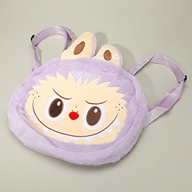 Kids Plush Monster Bunny Character Backpack Bag / Shoulder Bag
