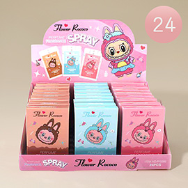 24PCS - Flower Rococo Perfume Spray
