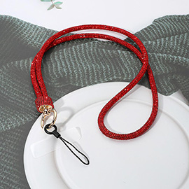 Bling Studded Phone Loop Holder Keyring Lanyard