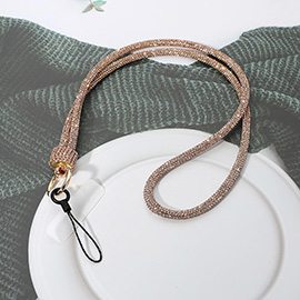 Bling Studded Phone Loop Holder Keyring Lanyard