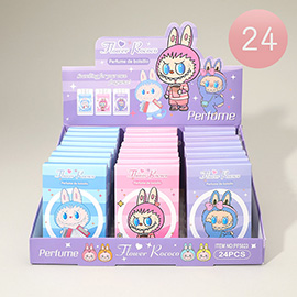 24PCS - Flower Rococo Monster Bunny Perfume Spray