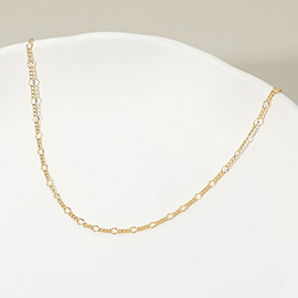 18K Gold Filled Singapore Chain Necklace