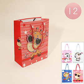 12PCS - Cartoon Character Printed Gift Bags
