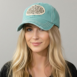 MAMA Patch Vintage Baseball Cap