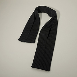 Long Ribbed Knit Stretch Phone Pouch Phone Holder