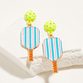 Pickleball Paddle Dangle Earrings