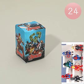 24PCS - Superhero Figure Keychains