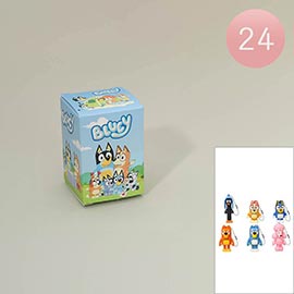 24PCS - Cartoon Dog Character Figure Blind Box