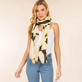 Versatile Floral Printed Shoulder Wrap Scarf